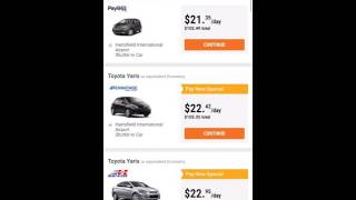 Car Rentals App  Rent a Car TODAY [upl. by Woehick]