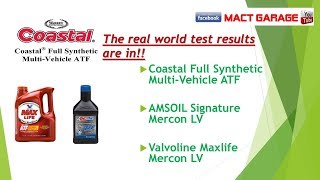 Valvoline Testing better than AMSOIL signature and Coastal Mercon LV [upl. by Salkcin]