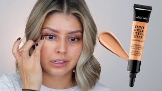 THE COLOR CORRECTOR I DIDNT KNOW I NEEDED 😱 LANCOME TEINT IDOLE CAMOUFLAGE CORRECTOR  REVIEW [upl. by Nigem801]