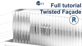 Full tutorial Autodesk Revit Tutorial Creating twisted façade family in Revit [upl. by Buckley]