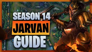 HOW TO PLAY JARVAN IV JUNGLE FOR BEGINNERS INDEPTH GUIDE S13  Best BuildRunes League of Legends [upl. by Yajeet]