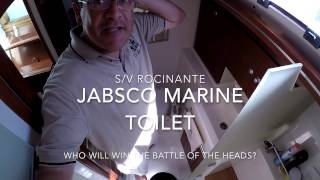 Jabsco Marine Toilet Repair Part 1 [upl. by Auqcinahs]