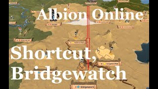 Albion Online  Caerleon to Bridgewatch fast almost safely [upl. by Ytissahc]