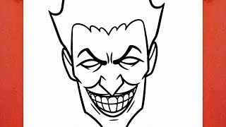 HOW TO DRAW THE JOKER [upl. by Orabel]