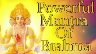 OM BRAHMANE NAMAHA   BRAHMA MANTRA  Powerful Mantra For Knowledge  1008 Repetitions [upl. by Perdita]