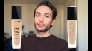 Lancôme Teint Idole Ultra Wear and Teint Miracle Foundations Review [upl. by Fabe688]