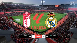 GRANADA vs REAL MADRID LA LIGA [upl. by Acimehs]