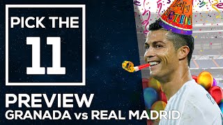 Happy Birthday Cristiano Ronaldo  Granada vs Real Madrid  MATCH PREVIEW [upl. by Annay]