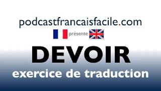 traduction anglais francais [upl. by Holzman]