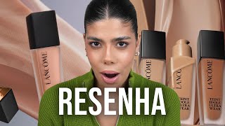 RESENHA LANCÔME TEINT ULTRA IDOLE WEAR  Carolina Barbosa [upl. by Now]