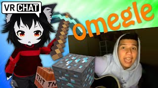 TRAPPED IN MINECRAFT but ITS ACTUALLY OMEGLE [upl. by Ayerf]