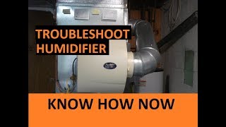 How to Troubleshoot a Whole House Humidifier [upl. by Lyman473]