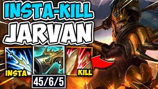 I DROPPED 45 KILLS WITH NUCLEAR JARVAN IV EVERY ULT NUKES FOR 2000 DAMAGE  League of Legends [upl. by Aiseneg]