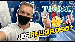 ¿Por qué este TREN de MIAMI MUY POCOS lo usan TRIRAIL  Oscar Alejandro [upl. by Yelahs]