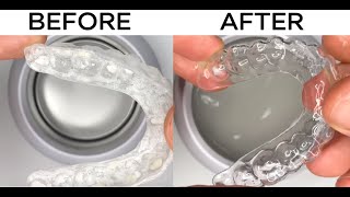 How To Clean A Cloudy Retainer With Ultrasonic Waves [upl. by Litton448]