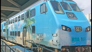 Miami Airport Tri Rail Station walking tour  Connecting Miami to Fort Lauderdale amp West Palm Beach [upl. by Teador]