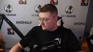 Anomaly face reveal by mistake on twitch 24h stream2021 [upl. by Nodnarg95]