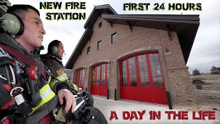 First 24 Hours in a New Fire Station  A Day in the Life [upl. by Llig]