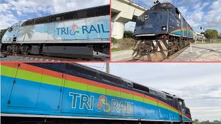 TriRail at Miami Airport Station [upl. by Sirrom139]