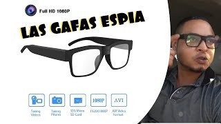 Gafas Espia 1080 30fps  Los Lentes Espia  Valen La pena  Gafas con Camara [upl. by Galligan]