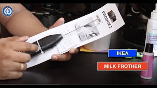 IKEA MILK FROTHER Review amp Battery Installation [upl. by Decato]