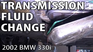 BMW E46 How To Change Automatic Transmission Fluid DIY [upl. by Pedersen]