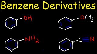 Naming Benzene Ring Derivatives  Aromatic Compounds [upl. by Ahsinauq]