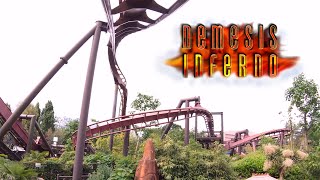 Nemesis Inferno 4K Front Seat POV  Thorpe Park [upl. by Donnelly]