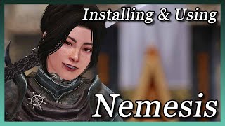 Skyrim LESE  How to Install Nemesis and any Nemesis Mod [upl. by Leonelle]