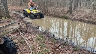 Riding the Honda foreman 450 [upl. by Virgy678]