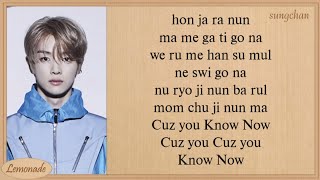 NCT U  Know Now Easy Lyrics [upl. by Leahkim718]