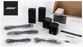 Bose Virtually Invisible 300 – Unboxing and Setup [upl. by Niajneb381]