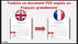 Traduire un document PDF anglais en Français gratuitement [upl. by Lolande]