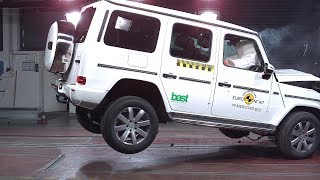 2019 Mercedes GCLASS  CRASH TEST [upl. by Helbonnah]