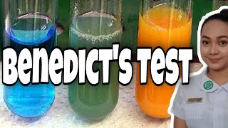 Benedicts Test  Benedicts Solution  Procedure  Demonstration [upl. by Attesoj812]