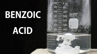 Making Benzoic Acid from sodium benzoate [upl. by Nnaeirual103]